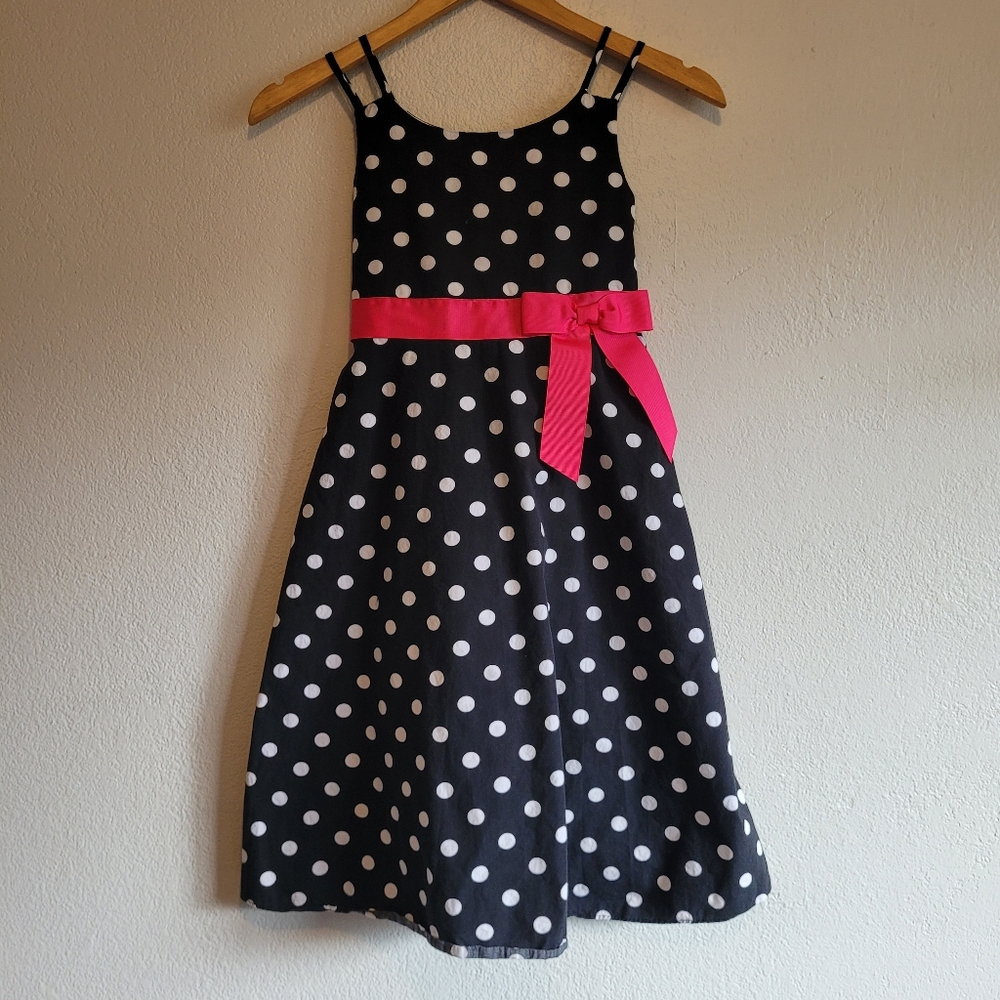 Girls polka dot dress